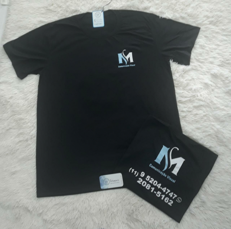 Camiseta Algodão Personalizada Luz - Camiseta Manga Longa Personalizada