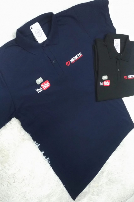 Camiseta Estampada para Empresa Vila Helena - Camiseta Polo Personalizada para Empresa