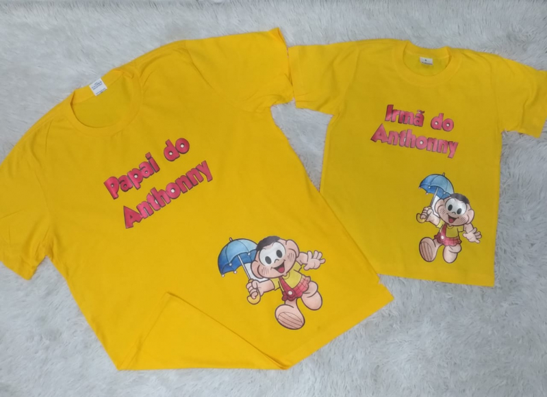 Camiseta Infantil Personalizada Santa Cecília - Camiseta Enfermagem Personalizada