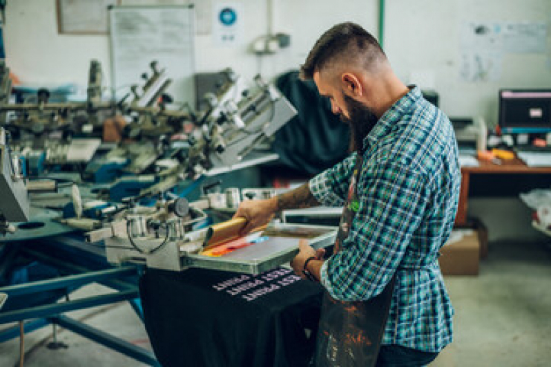 Onde Faz Impressão em Silk Santa Efigênia - Impressão Silk Screen em Camisas