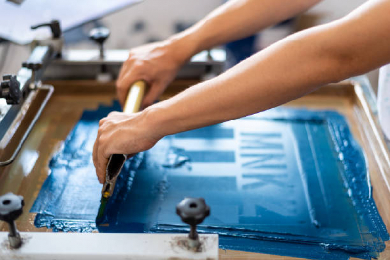 Onde Faz Serigrafia em Algodão São Bernardo do Campo - Serigrafia Silk Screen